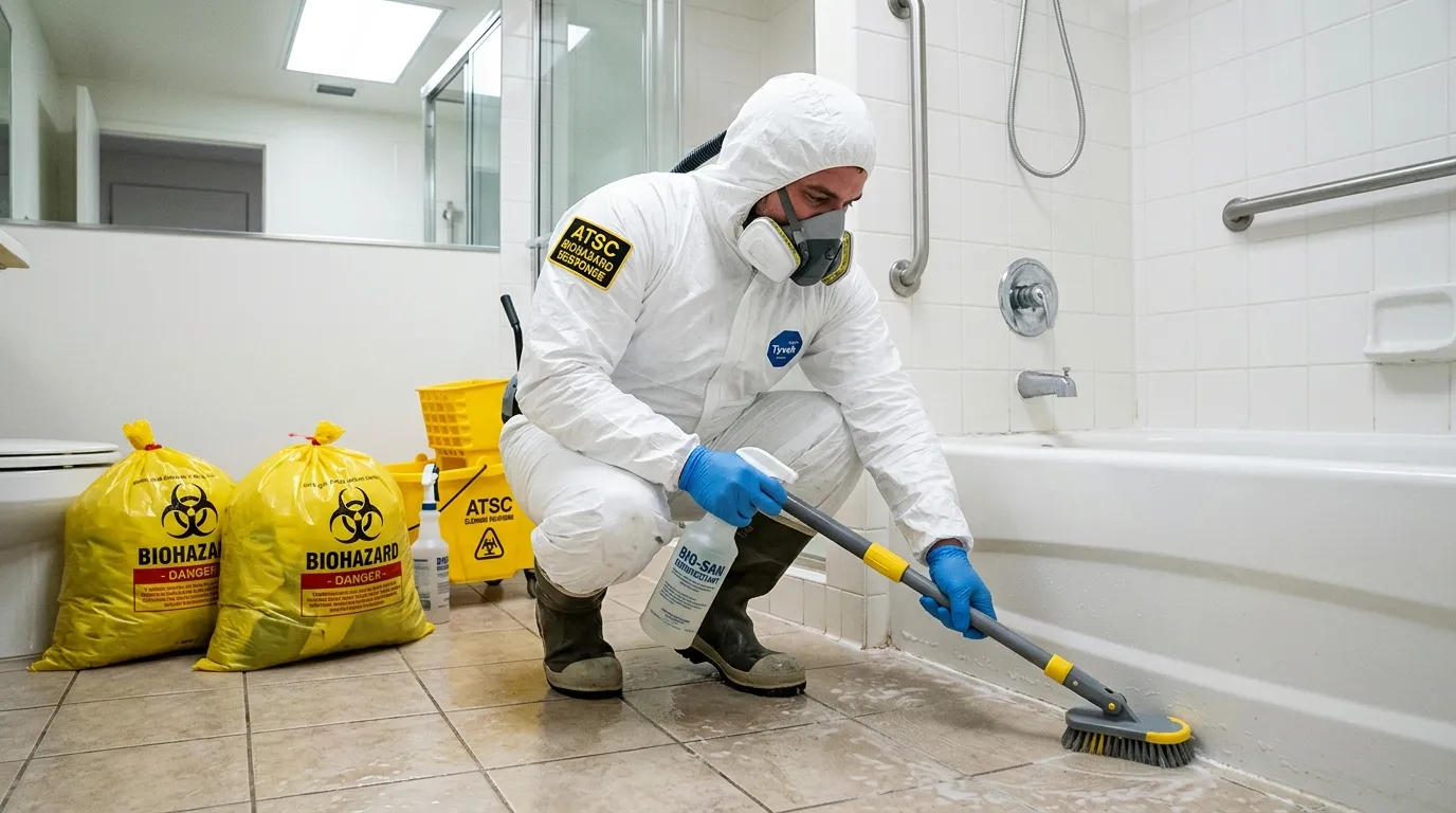 Decontamination equipment deployed for Blood Cleanup in Cobbs Creek